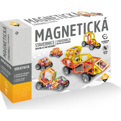 Magnetická stavebnice auto